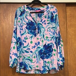 Lilly Pulitzer Elsa Top in Sweet Pea